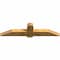 Ekena Millwork Eugene Rough Sawn Timber Gable Bracket, Western Red Cedar, 60"W x 15"H x 4"D x 6"F, 6/12 Pitch GBW060X15X0406EUG00RWR - alternate 4